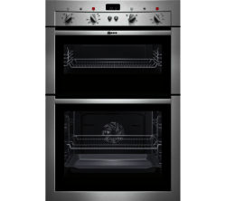 Neff U14M42N3GB Electric Double Oven - Stainless Steel